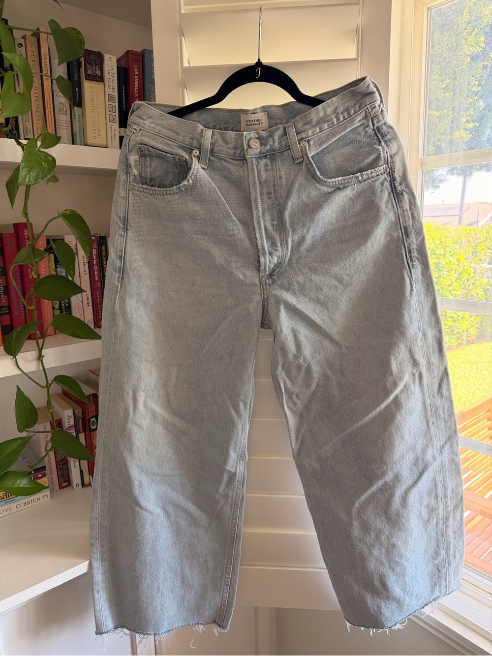 Citizens Of Humanity Light Blue Relaxed Barrel Jeans